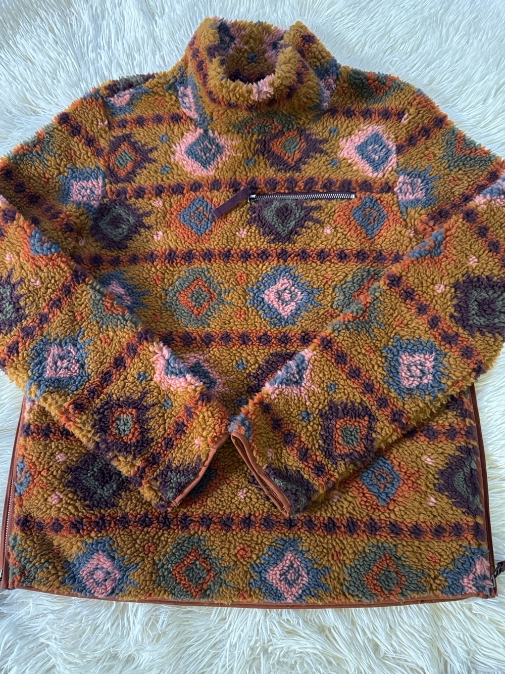 L.L.Bean Signature High Pile Fleece Pullover
